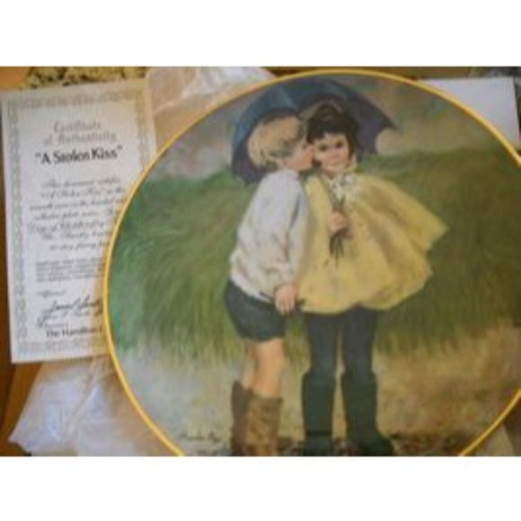 12 Plate Set of Hamilton Collection The Summer Days of Childhood Thornton Utz - Picture 7 of 12